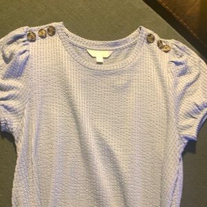 Light blue dress.  Medium